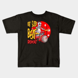 Eat Sleep Drummer Kids T-Shirt